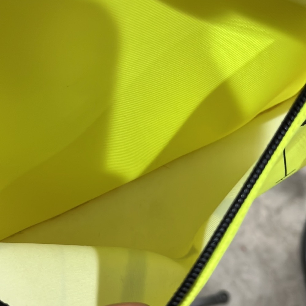 Valentino Garavani VLTN backpack neon black EUC! RARE - Picture 8 of 16